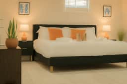 Vibrant City Retreat | 1BD for Business Stays with Style